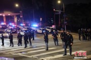 盘锦约200名海军陆战队士兵进驻洛杉矶 开始执行警戒守卫任务